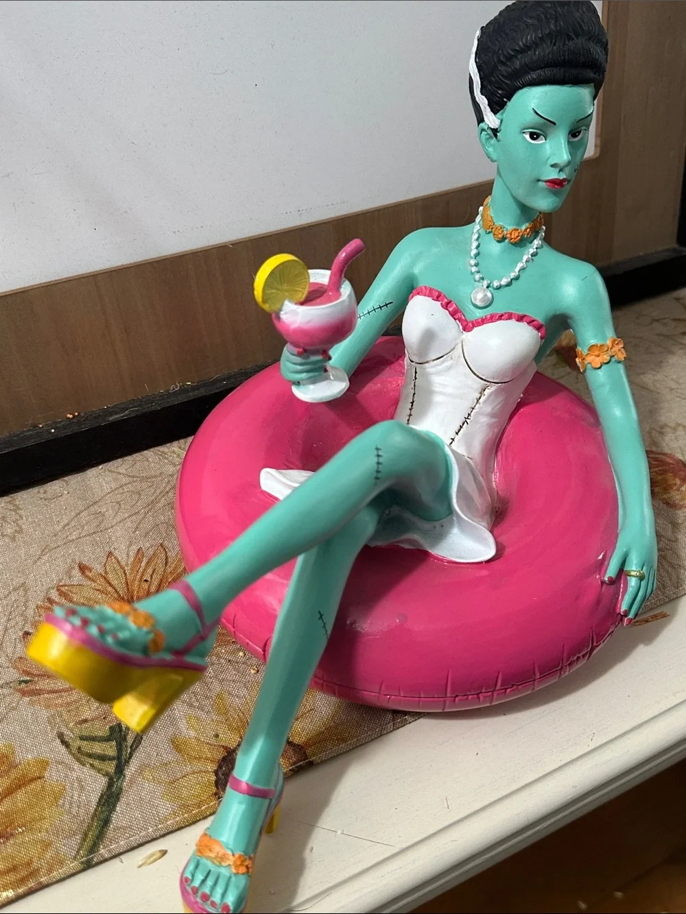 Summerween franksteins Bride pool decor